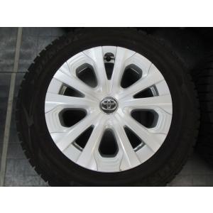 ★☆【Ｋ】中古スタッドレス付4本SET★50プリウス純正(2)★ダンロップ 195/65R15 20...