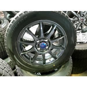 新品ホイール/中古スタッドレス★Weds★WM-02★185/60R15★アクア/フィールダー/ヤリ...