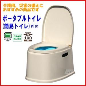 テイコブポータブルトイレPT01　専用バケツ付き(フタ・取手付) カラー：アイボリー　レビュー企画