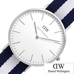 ダニエル ウェリントン 腕時計 Daniel Wellington クラシック グラスゴー シルバー 0204DW メンズ レディース ユニセックス セール｜hstyle