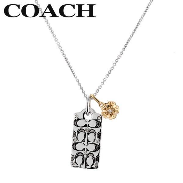 コーチ ネックレス COACH ペンダント レディース 女性 アクセサリー アクセ ジュエリー シル...