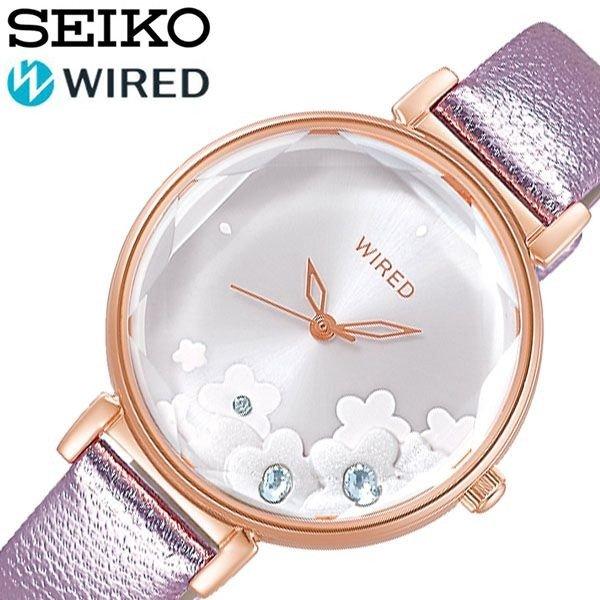 セイコー 時計 ワイアード レディース ホワイト AGEK448 腕時計 SEIKO WIRED