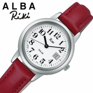 SEIKO ALBA 腕時計 セイコー アルバ 時計 リキワタナベ RIKI WATANABE レディース ホワイト AKQD034｜hstyle