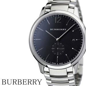 BURBERRY 腕時計 バーバリー 時計 ザ クラシック ラウンド The Classic Round メンズ 男性 ブラック BU10005｜hstyle