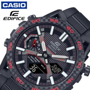 カシオ 腕時計 CASIO 時計 エディフィス ソスペンシオーネ EDIFICE SOSPENSIONE 男性 向け メンズ 電波ソーラー 車 レーシング レース デジアナ ECB-2000YPB-1AJ