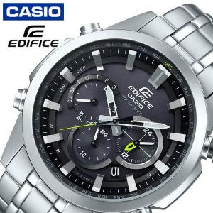 EDIFICE CASIO タフMVT 時計 ブラック/シルバー EDIFICE（CASIO） カシオ エディフィス 腕時計 メンズ CASIO