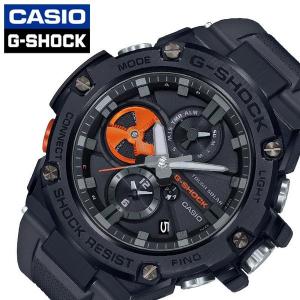 CASIO 腕時計 カシオ 時計 ジースティール G-SHOCK G-STEEL メンズ 腕時計 ブラック GST-B100B-1A4JF
