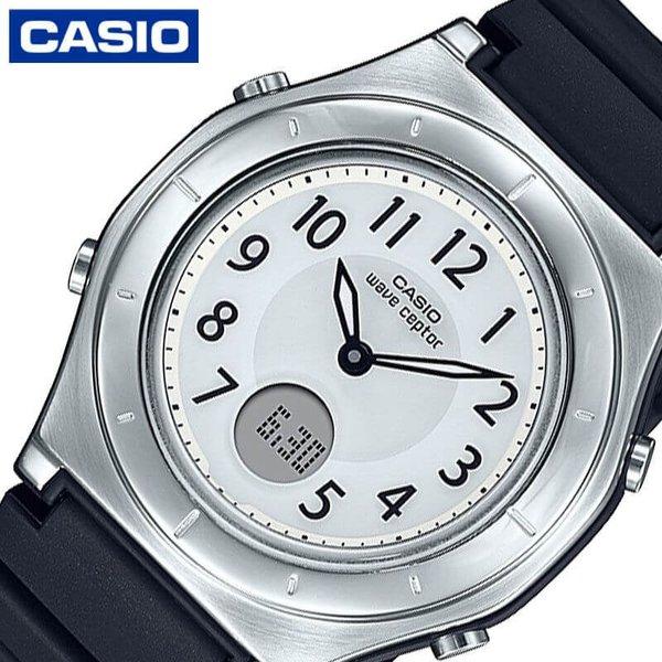 カシオ 電波 ソーラー 腕時計 CASIO 時計 ウェーブセプター wave ceptor 女性 レ...