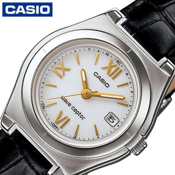 カシオ 電波 ソーラー 腕時計 CASIO 時計 ウェーブセプター wave ceptor 女性 レ...