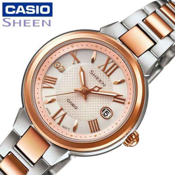 カシオ 腕時計 CASIO 時計 シーン SHEEN 女性 レディース ソーラークォーツ SHE-4...