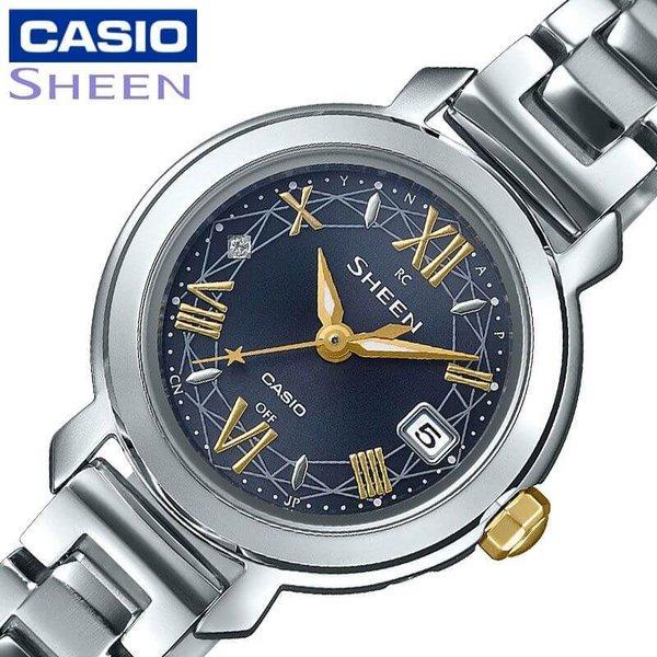 カシオ 電波 ソーラー 腕時計 CASIO 時計 シーン SHEEN 女性 レディース SHW-53...