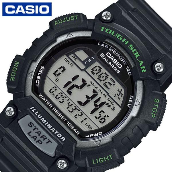 カシオ 腕時計 CASIO 時計 スポーツ ギア SPORTS GEAR 男性 メンズ ソーラークォ...