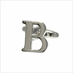 アルファベットB イニシャル ※バラ売り カフスボタン cufflinks CF-157492 メンズ レディース セール｜hstyle