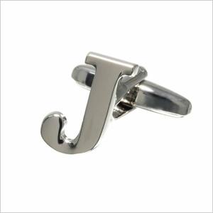 アルファベットJ イニシャル ※バラ売り カフスボタン cufflinks CF-157500 メンズ レディース セール｜hstyle