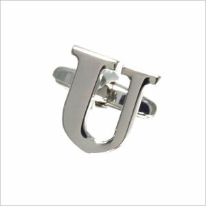 アルファベットU イニシャル ※バラ売り カフスボタン cufflinks CF-157511 メンズ レディース セール｜hstyle