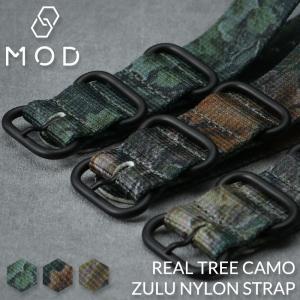 MOD ZULU NYLON STRAP ズールー ナイロン カモフラ 迷彩 柄 20 22 24