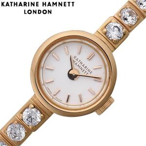 キャサリンハムネット 腕時計 KATHARINEHAMNETT 時計 KATHARINEHAMNETT 腕時計 キャサリンハムネット 時計 レディース ホワイト KH7713-B04D｜hstyle