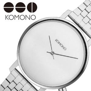 コモノ 腕時計 KOMONO 時計 ハーロウ エステート Harlow Estate ユニセックス シルバー KOM-W4128｜hstyle