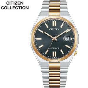 シチズン　腕時計　自動巻き　黒 CITIZEN COLLECTION シチズン コレクション メカニカル 自動巻き