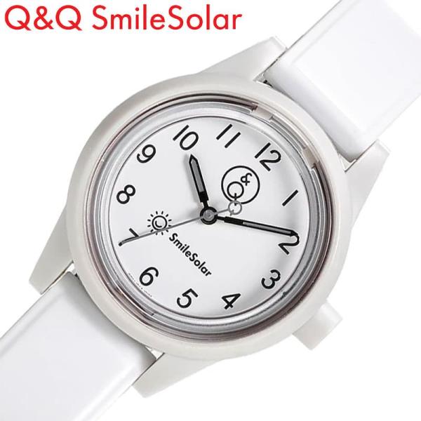 シチズン 腕時計 Q&amp;Q 時計 CITIZEN ソーラー 防水 軽い スマイルソーラー Smile ...