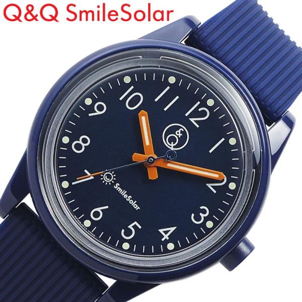 シチズン 腕時計 Q&amp;Q 時計 CITIZEN ソーラー 防水 軽い スマイルソーラー Smile ...