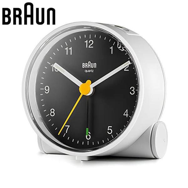 ブラウン 置時計 BRAUN ブラウン置時計 目覚まし時計 ブラウン置時計 BC01WB