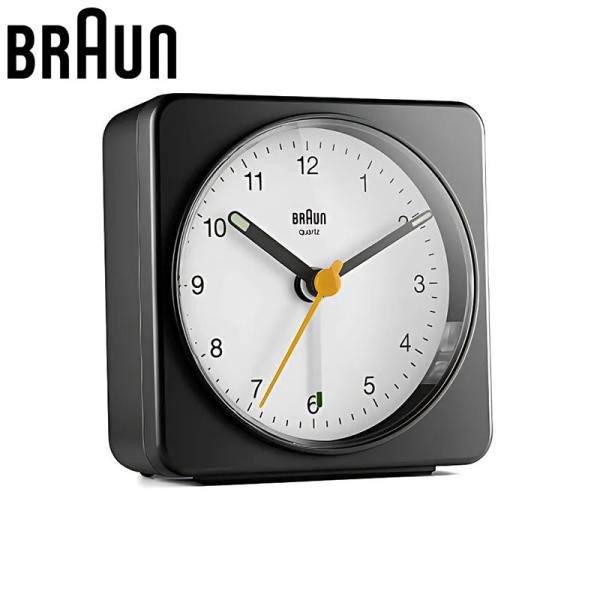 ブラウン 置時計 BRAUN ブラウン置時計 目覚まし時計 ブラウン置時計 BC03BW