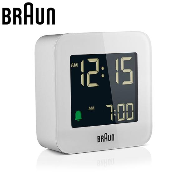 ブラウン 置時計 BRAUN ブラウン置時計 目覚まし時計 ブラウン置時計 BC08W