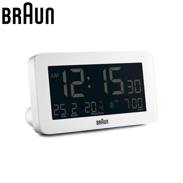 ブラウン 置時計 BRAUN ブラウン置時計 目覚まし時計 ブラウン置時計 BC10W