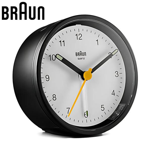 ブラウン 置時計 BRAUN ブラウン置時計 目覚まし時計 ブラウン置時計 BC12BW