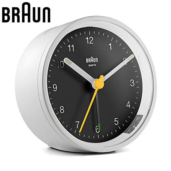 ブラウン 置時計 BRAUN ブラウン置時計 目覚まし時計 ブラウン置時計 BC12WB