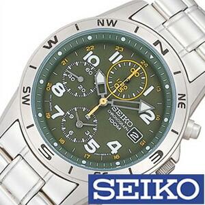 セイコー SEIKO 腕時計 クロノグラフ メンズ時計 SND377P セール