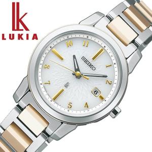 セイコー 腕時計 SEIKO 時計ルキア アイコレクション LUKIA I Collection レディース ホワイト SSQV082｜hstyle