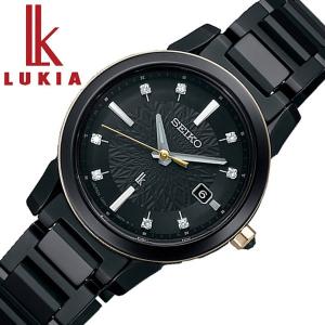 セイコー 腕時計 SEIKO 時計ルキア アイコレクション デビュー限定モデル LUKIA I Collection Debut Limited Edition レディース ブラック SSQV084｜hstyle