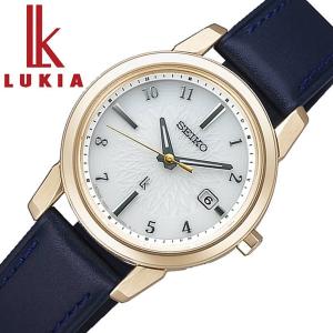 セイコー 腕時計 SEIKO 時計ルキア アイコレクション LUKIA I Collection レディース ホワイト SSQV088｜hstyle
