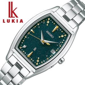 SEIKO 腕時計 セイコー 時計 ルキア 限定モデル LUKIA Lady Collection Jewel レディース エメラルドグリーンラメ SSQW055｜hstyle