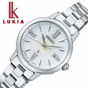 セイコー 腕時計 ルキア Grow SEIKO LUKIA レディース ホワイトシルバー シルバー 時計 電波ソーラー SSVW205 実用 ビジネス ファッション｜hstyle