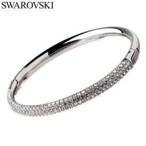 SWAROVSKI Stone Mini バングル シルバーカラー Mサイズ Amazon