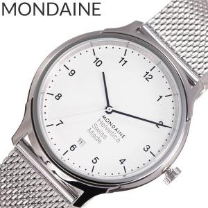 MONDAINE（モンディーン） クラシック ピュア クォーツ 電池式 腕時計