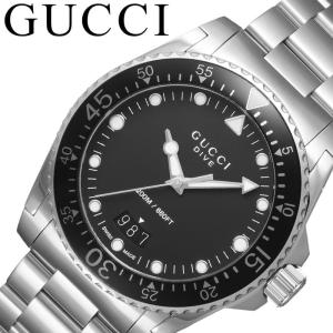 GUCCI（グッチ） 腕時計 時計 ダイブ DIVE メンズ 腕時計 ブラック