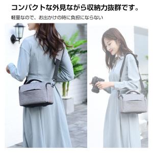 在庫処分 カメラバッグ 一眼レフ 女子 カメラ...の詳細画像2