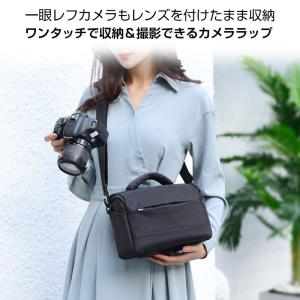 在庫処分 カメラバッグ 一眼レフ 女子 カメラ...の詳細画像4