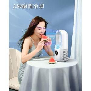 送料無料 扇風機 冷風機 羽なし 6段階 タワ...の詳細画像4
