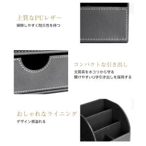 送料無料 卓上収納 文房具収納 メイクボックス...の詳細画像5