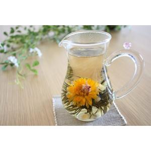 送料込み　人気ピンク茶器１点プレゼント　オリジナル商品　新芽工芸茶　才色兼備　 サイショクケンビ