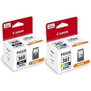 CANON FINE カートリッジ BC-360 ブラック BC-361 3色カラー セット