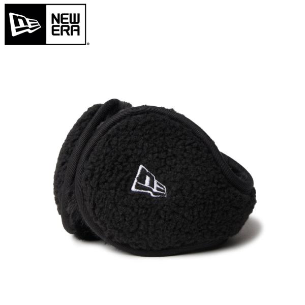 2025FW NEW ERA イヤーマフ ボア フリース ブラック ニューエラ ユニセックス 耳当て...