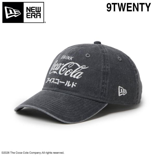 2026FW NEW ERA 9TWENTY Coca-Cola コカ・コーラ アシッドウォッシュ ...