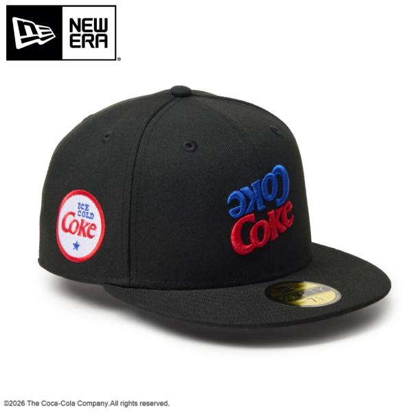 2026FW NEW ERA 59FIFTY Coca-Cola コカ・コーラ ブラック コカ・コー...
