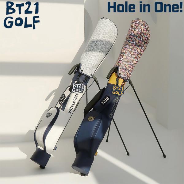 BT21 GOLF ホールインワン ライトスタンドバッグ Hole in One ! ゴルフバッグ ...